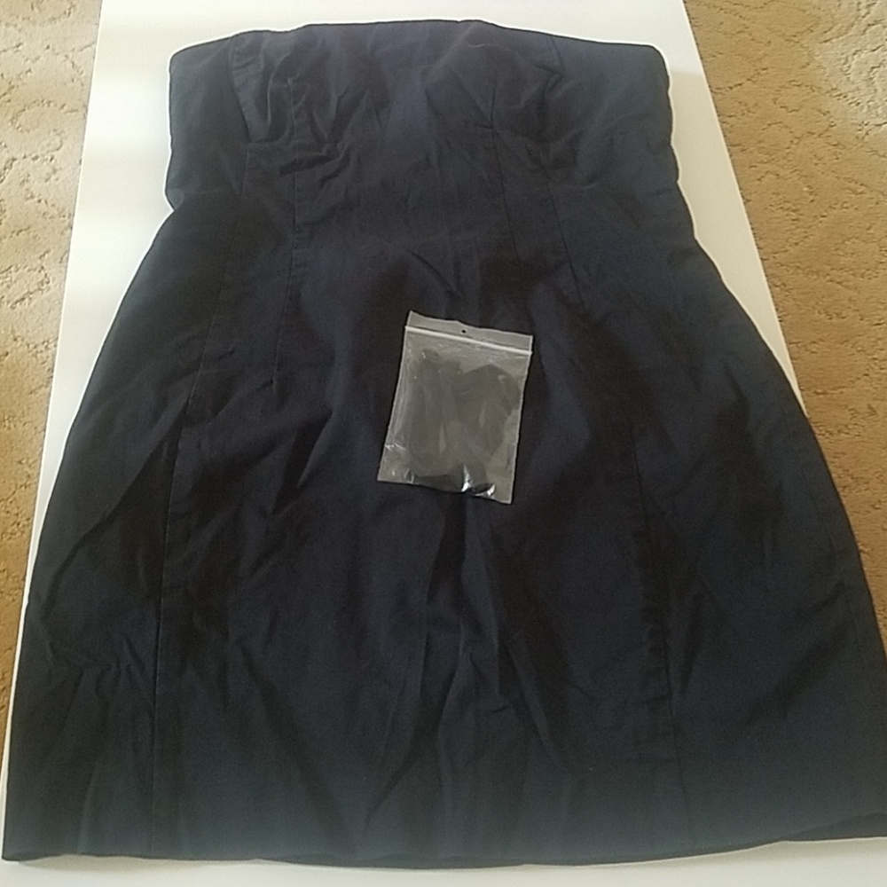 Express tube dress with optional straps
